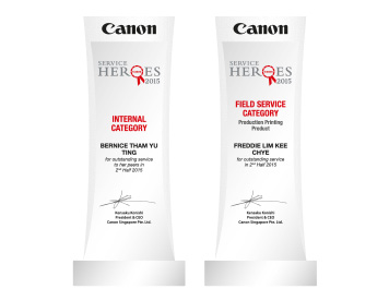 Canon Service Heroes Award