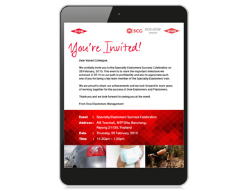 Dow Invitation EDM