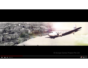 Super-wide Screen Backdrop Video for Event